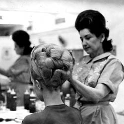Hairdressing at Coiffures By Chris, ['ca. 1966']