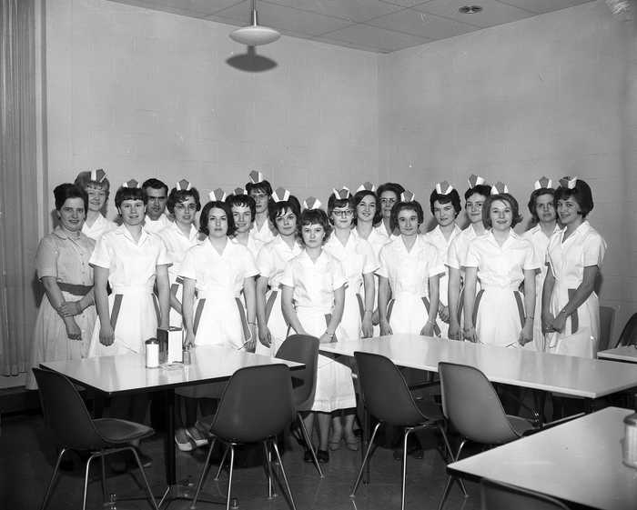 Waitress Training at Central Technical Institute