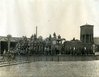thumbnail for Canadian Northern Railway Employees Standing Beside a Locomotive